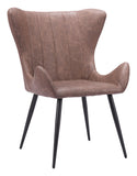 Alejandro 100% Polyurethane, Plywood, Steel Modern Commercial Grade Dining Chair Set - Set of 2