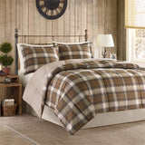 Lumberjack Lodge/Cabin 100% Polyester Softspun Printed Comforter Mini Set