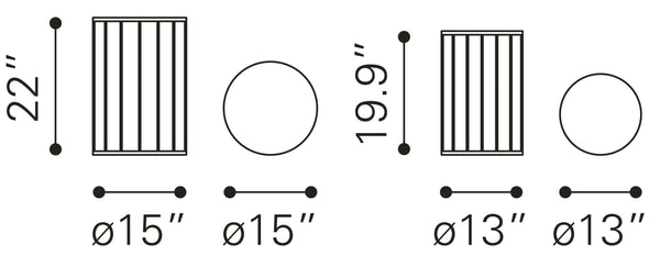 Zuo Modern Set Tempered Glass, Steel Modern Commercial Grade Side Table Set Gold, Clear Tempered Glass, Steel