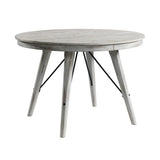 Modern Rustic Modern Round Counter Table