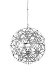 Bethel Satin Nickel LED Chandelier in Stainless Steel