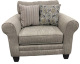 Fusion 1142 Transitional Chair 1/2 1142 Vandy Heather