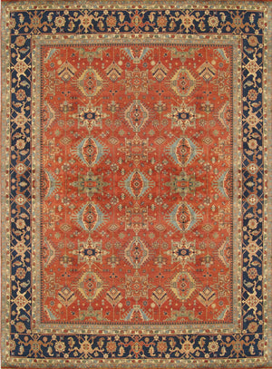 Pasargad Mahal Allover Mahal Wool Rug pb-22 9x12-PASARGAD
