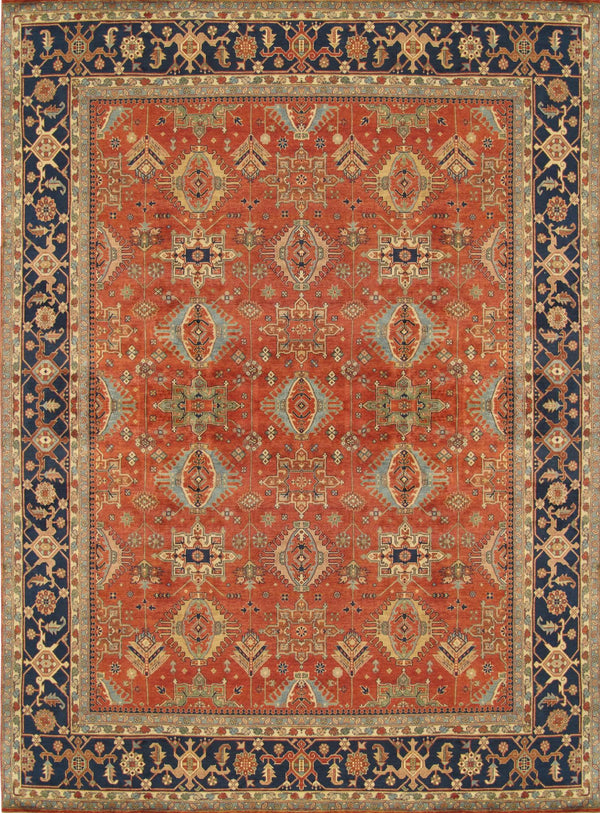 Pasargad Mahal Allover Mahal Wool Rug pb-22 9x12-PASARGAD