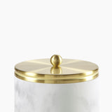 Croscill Corsica Glam/Luxury Jar Small Electroplated Brushed Gold Metal CC71-0041
