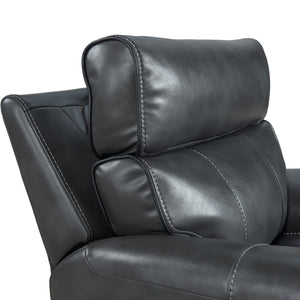 Intercon Summit Modern Dual-Power Recliner | Bolero Slate SI-RC-144DPR-SLT-C SI-RC-144DPR-SLT-C