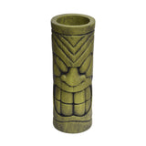 Saguard Outdoor Polynesian Urn, Antique Green Finish
