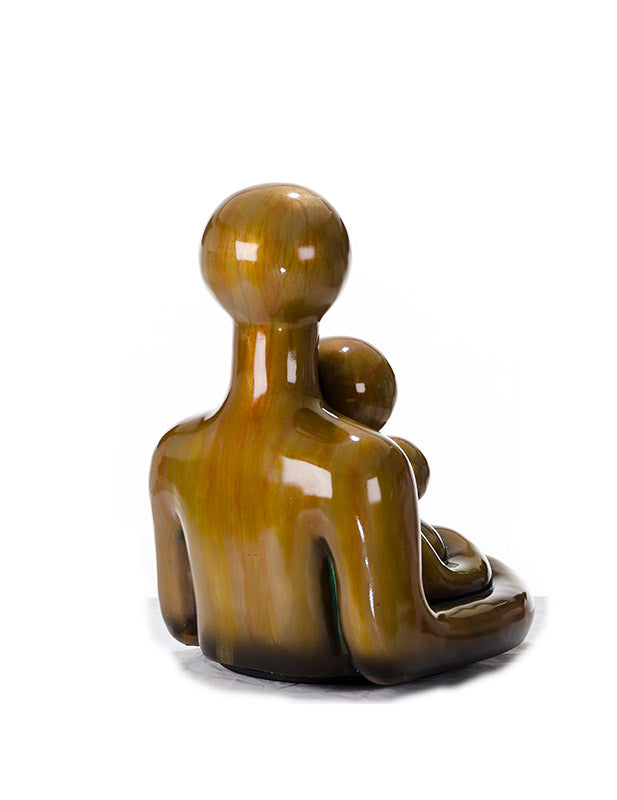 VIG Furniture Modrest SZ0060 - Modern Bronze Family Sculpture VGTHSZ0060-BRZ