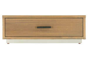 VIG Furniture Nova Domus Fantasia - Contemporary Walnut & Grey Bed with Two Nightstands VGWDHL-W01-01-BED-2NS-LTWLT