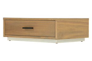 VIG Furniture Nova Domus Fantasia - Contemporary Walnut & Grey Bed with Two Nightstands VGWDHL-W01-01-BED-2NS-LTWLT