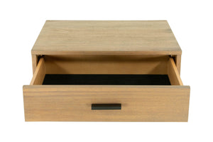 VIG Furniture Nova Domus Fantasia - Contemporary Walnut & Grey Bed with Two Nightstands VGWDHL-W01-01-BED-2NS-LTWLT