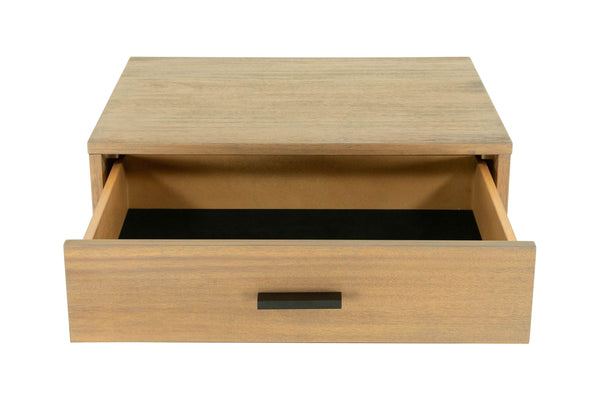 VIG Furniture Nova Domus Fantasia - Contemporary Walnut & Grey Bed with Two Nightstands VGWDHL-W01-01-BED-2NS-LTWLT