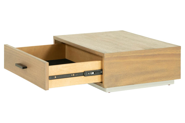 VIG Furniture Nova Domus Fantasia - Contemporary Walnut & Grey Bed with Two Nightstands VGWDHL-W01-01-BED-2NS-LTWLT