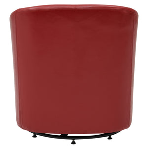 Hayden Bonded Leather Swivel Tub Chair – Luxurious 360° Design, Durable Construction, Fully Assembled