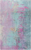 Felicity FCT-8003 Modern Polyester Rug FCT8003-576 Bright Purple, Teal, Bright Pink, Tan, Aqua 100% Polyester 5' x 7'6"