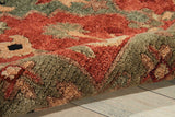 Nourison Tahoe TA01 Handmade Knotted Indoor Area Rug Rust 8'6" x 11'6" 99446690265