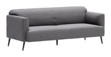 EE2931 100% Polyester, Plywood, Pine Wood Modern Commercial Grade Sofa