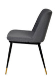 VIG Furniture Modrest Batson Modern Grey Fabric Dining Chair (Set of 2) VGFHFDC8028-GRY