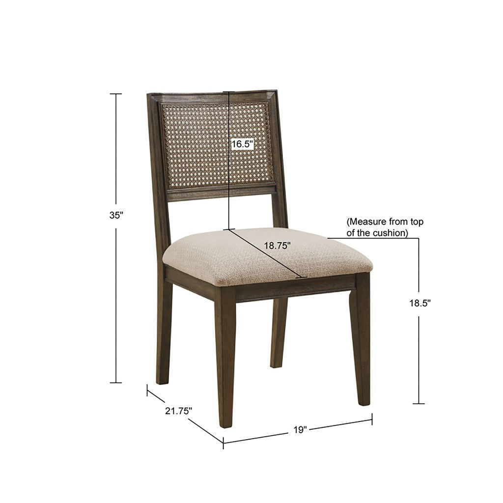INK+IVY Kelly Casual Armless Dining Chair Set of 2   II108-0508