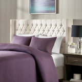 Amelia Transitional Queen Upholstery Headboard