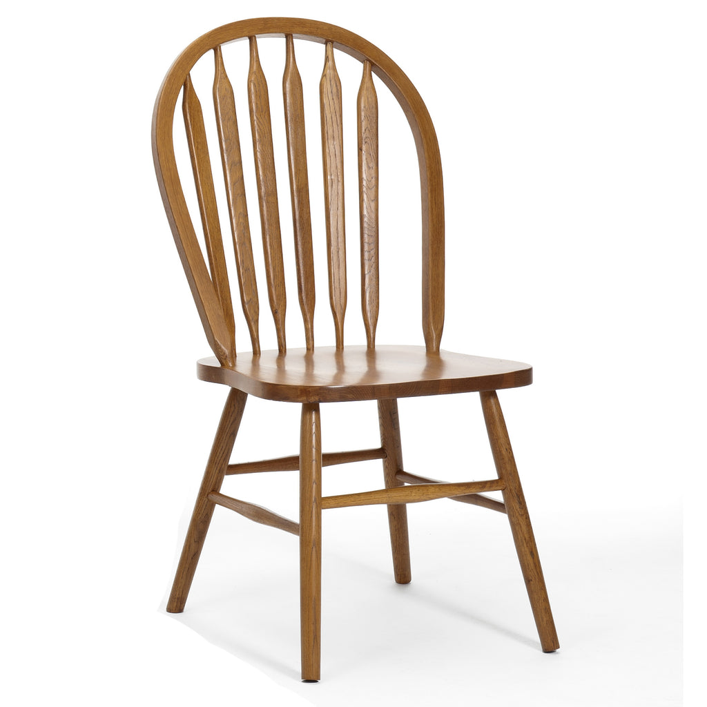 Intercon Classic Oak Chestnut Country Plain Arrow Chair CO-CH-253SH-CNT-SU CO-CH-253SH-CNT-SU