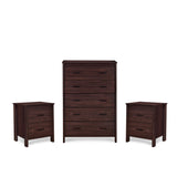 Olimont Contemporary 3 Piece Dresser and Nightstand Set
