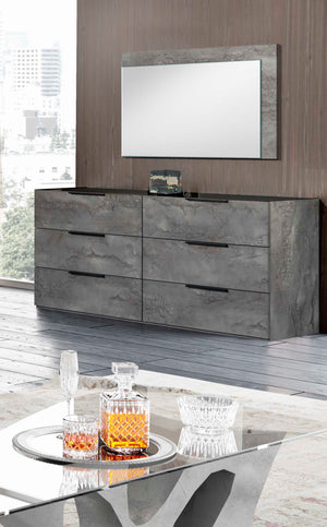 VIG Furniture Nova Domus Ferrara - Modern Volcano Oxide Grey Dresser VGACFERRARA-DRS
