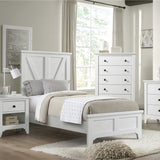 Tahoe Youth Farmhouse Twin Panel Bed | Sea Shell