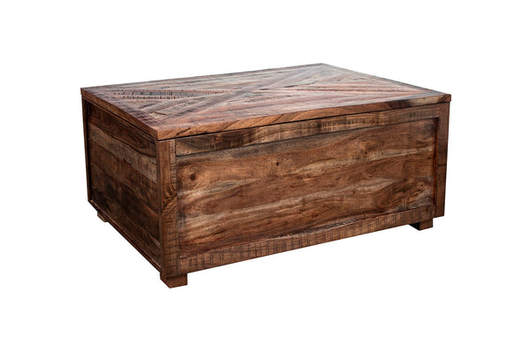 Porter Designs Gunnison Solid Wood Lift Top Contemporary Coffee Table Brown 05-190-04-0011