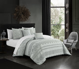Addison Grey King 5pc Comforter Set