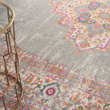 Nourison Passion PSN03 Bohemian Machine Made Power-loomed Indoor Area Rug Grey 10' x 14' 99446815132