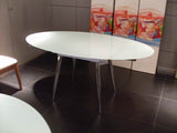 VIG Furniture Modrest Brunch Modern White Extendable Dining Table VGGU2607