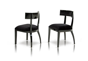 VIG Furniture Alek - Modern Black Dining Chair (Set of 2) VGUNAA032