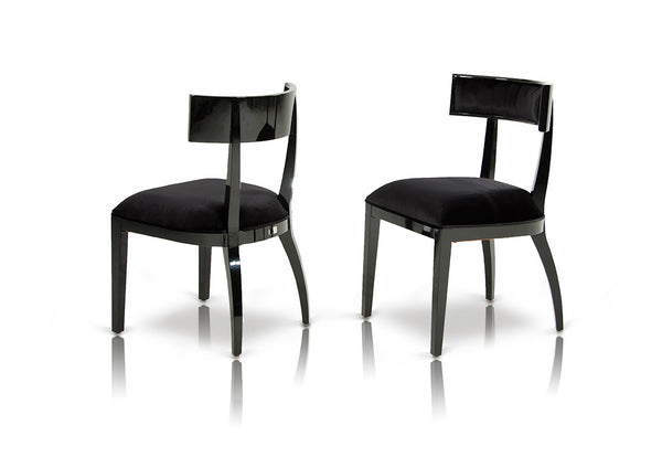 VIG Furniture Alek - Modern Black Dining Chair (Set of 2) VGUNAA032