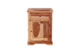 Porter Designs Taos Solid Sheesham Wood Natural Nightstand Natural 04-196-04-9075