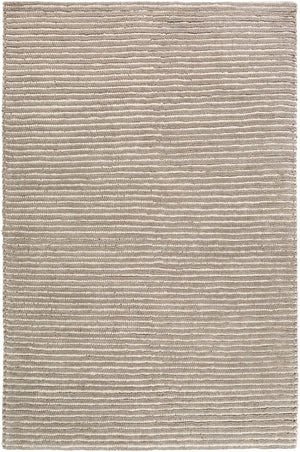 Felix FIX-4000 Modern Wool - Felted Rug FIX4000-913 Medium Gray, Cream 100% Wool - Felted 9' x 13'