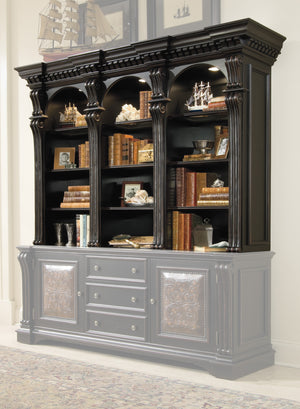 Telluride Traditional/Formal Bookcase Hutch in Cherry 