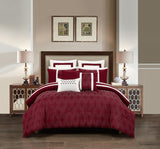 Arlow Berry King 8pc Comforter Set