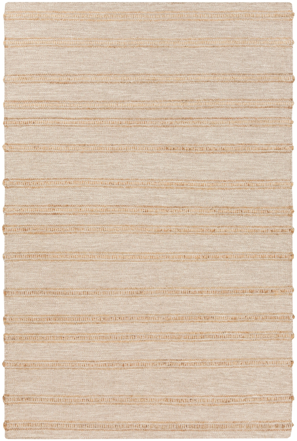 Fiji FJI-8001 Cottage Wool, Jute Rug FJI8001-913 Ivory, Wheat 80% Wool, 20% Jute 9' x 13'