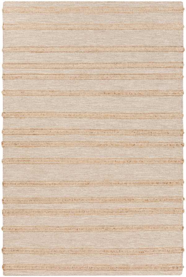 Fiji FJI-8001 Cottage Wool, Jute Rug FJI8001-913 Ivory, Wheat 80% Wool, 20% Jute 9' x 13'