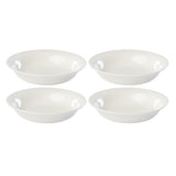 Profile White Porcelain 4-Piece Pasta Bowl Set