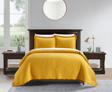 Austin Mustard King 7pc Quilt Set