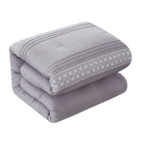 Brice Lilac Twin 4pc Comforter Set