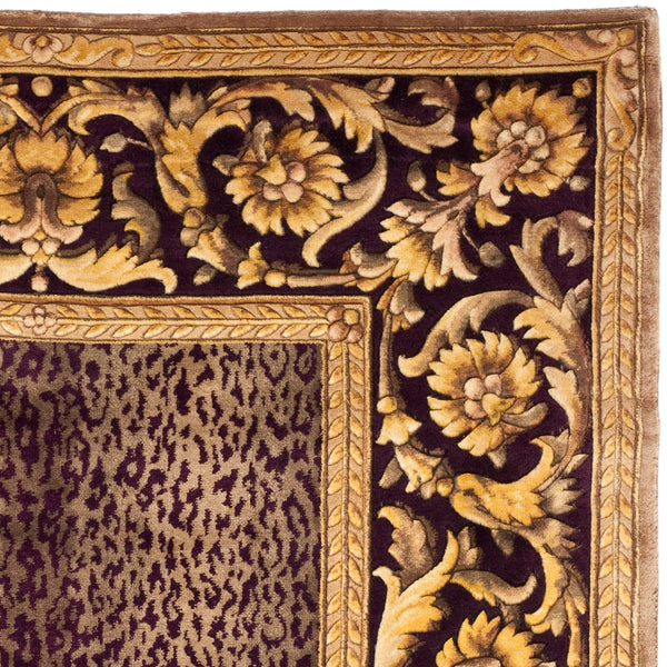 FL11 Hand Knotted Wool Pile Rug - Elegant Rectangle Design for Stylish Home Décor and Comfort