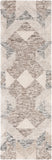 Falcon FLC-8002 Modern Viscose, Wool Rug FLC8002-268 Camel, Dark Brown, Beige, Taupe, Black, Butter 70% Viscose, 30% Wool 2'6" x 8'