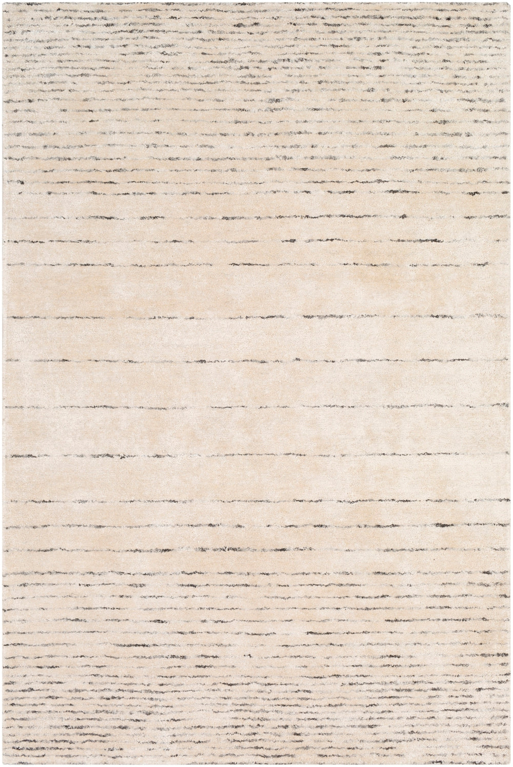 Falcon FLC-8004 Modern Viscose, Wool Rug FLC8004-913 Dark Brown, Beige, Cream 70% Viscose, 30% Wool 9' x 13'