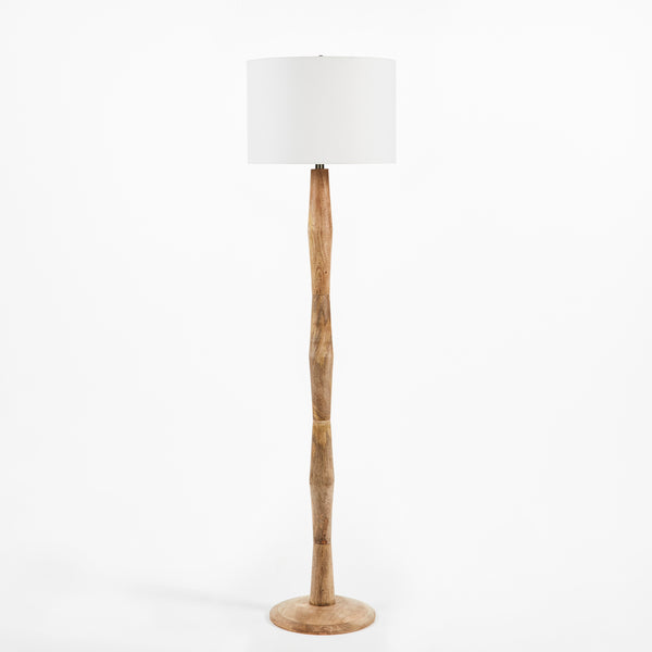 Safavieh Brodie Floor Lamp Natural Wood FLL2002A