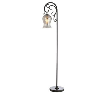 Safavieh Meridia Floor Lamp in Black FLL4057A