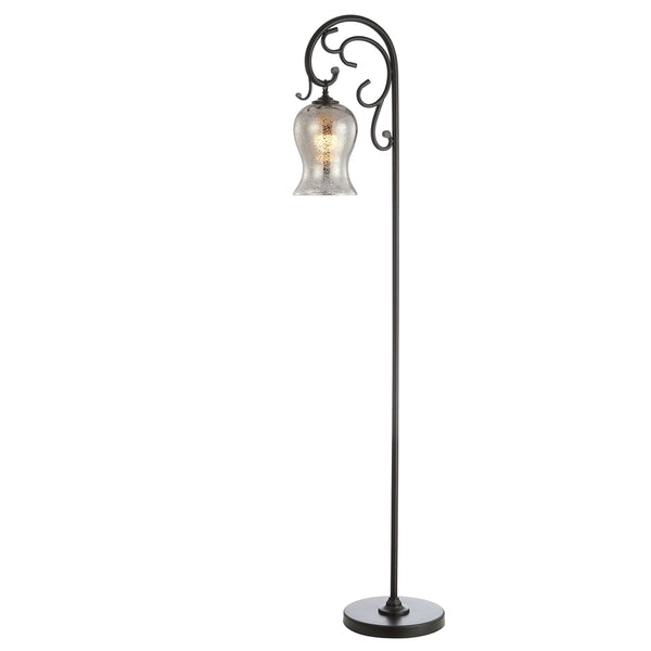 Safavieh Meridia Floor Lamp in Black FLL4057A