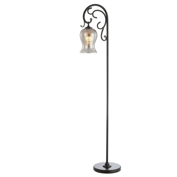 Safavieh Meridia Floor Lamp in Black FLL4057A